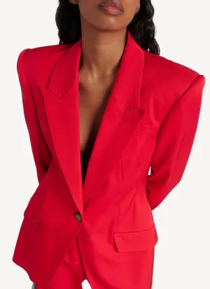 Alexander Mcqueen - Blazer - Red - Femme