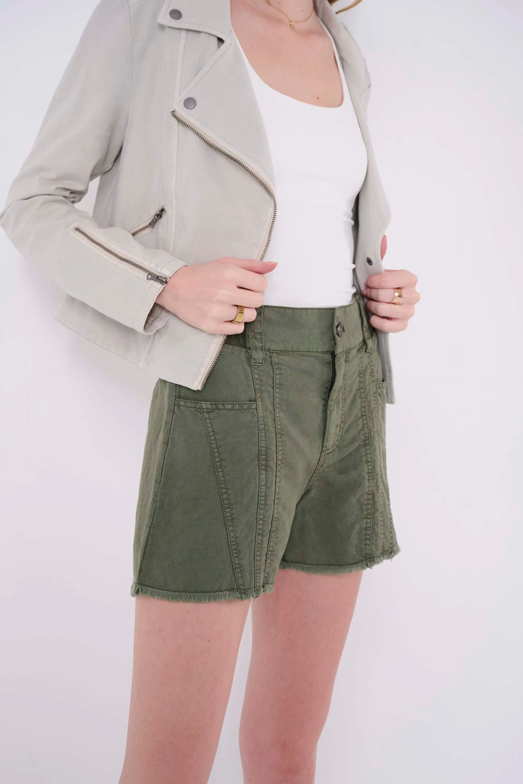 Arizona Solid Linen Short