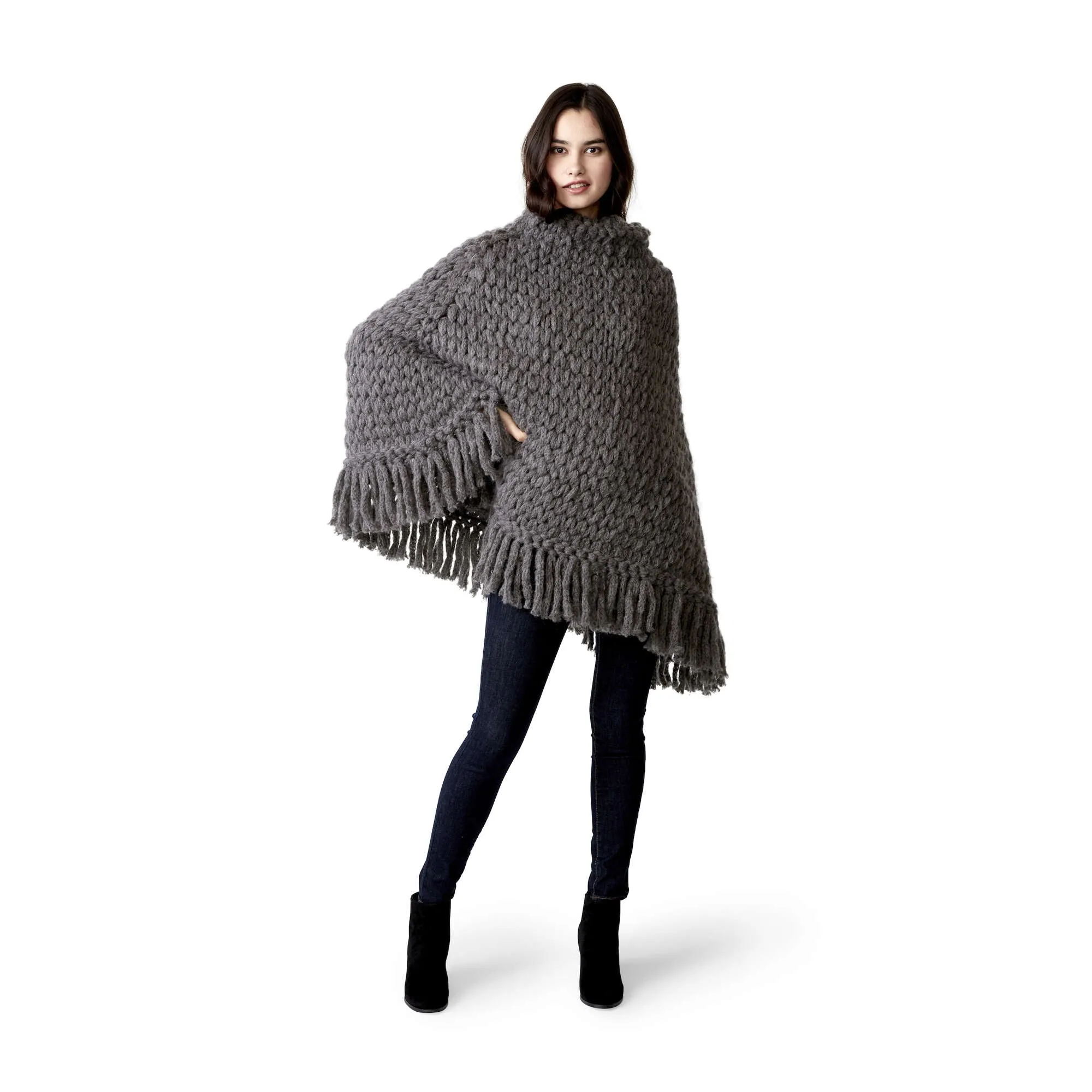 Bernat Craft Alize EZ Circular Poncho