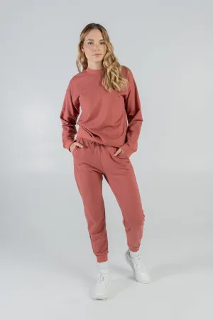 Blia Sweatshirt Out Of The Sea Berry Pink