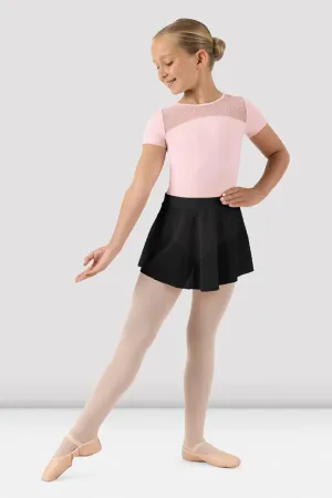 Bloch CR1171 Girls' Flocked Mesh Skirt