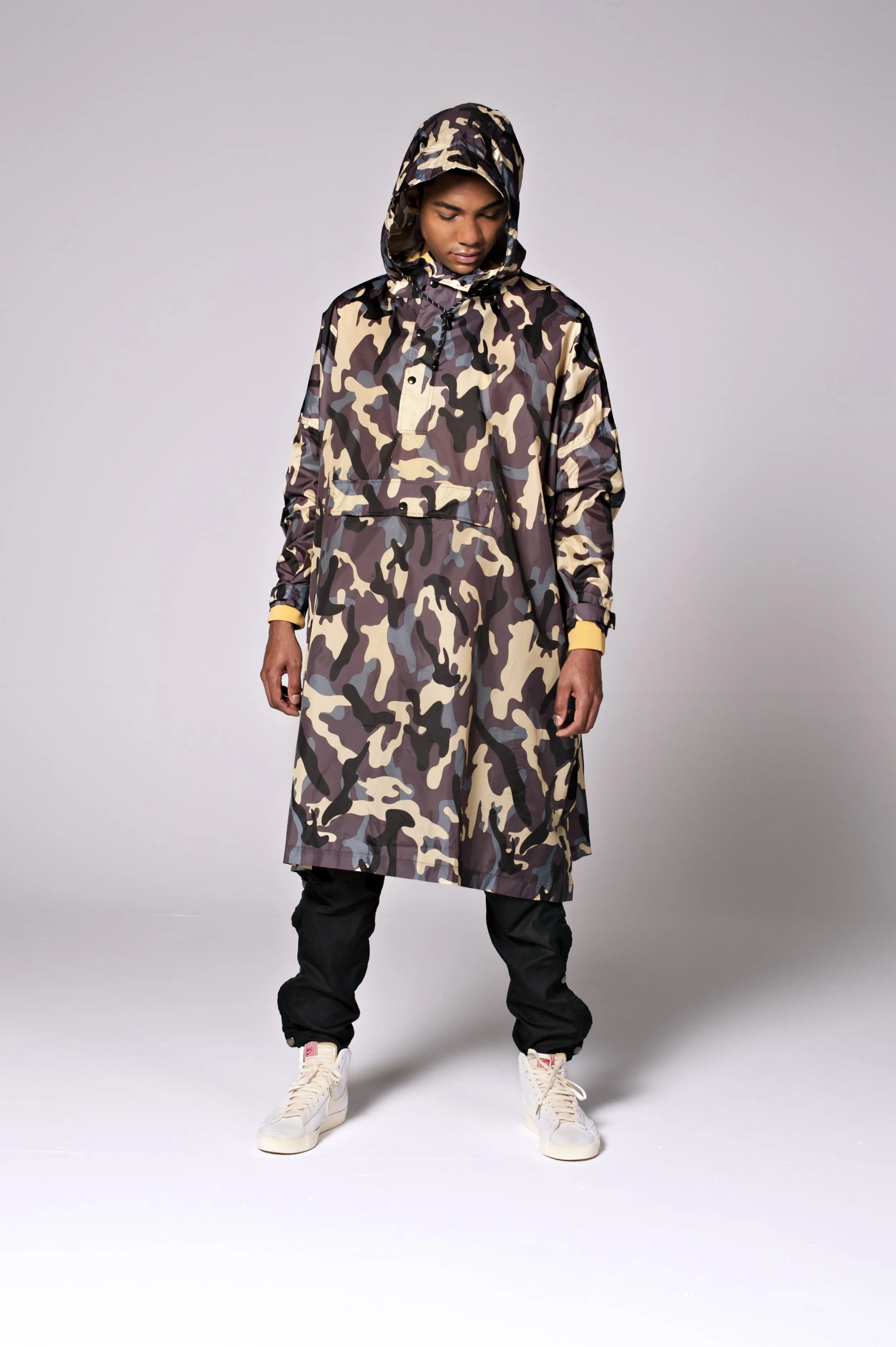 Camo Rain Poncho