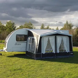 Camptech Countess DL 340 All-Season Caravan Porch Air Awning SL961   Free Carpet (2024)