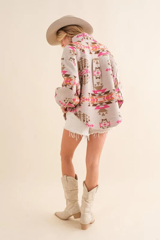 Cantina Aztec Western Pullover