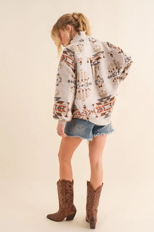 Cantina Aztec Western Pullover