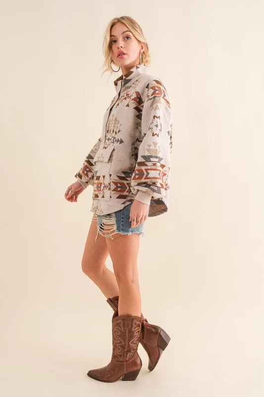 Cantina Aztec Western Pullover