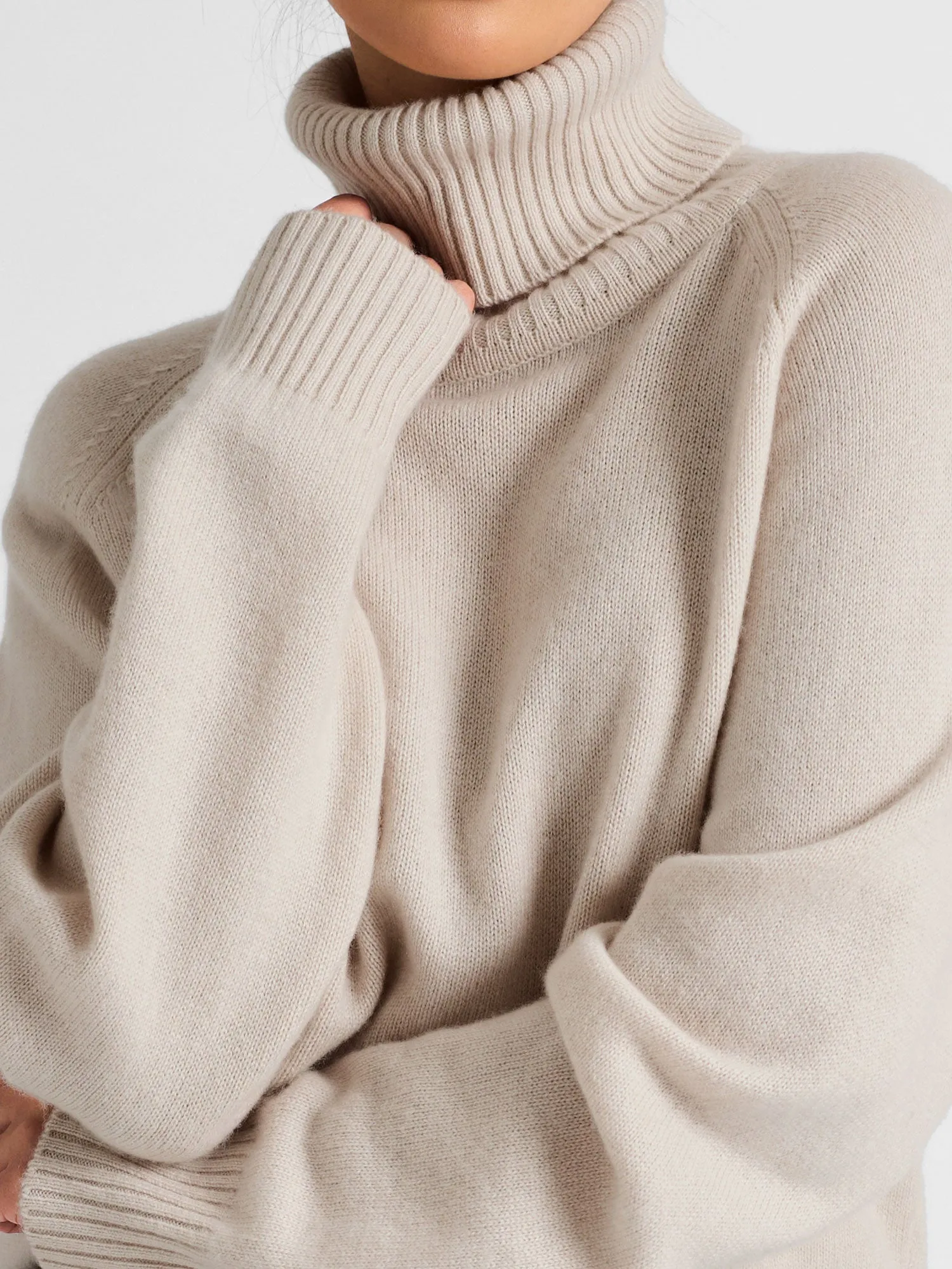 Cashmere sweater "Milano" - cream