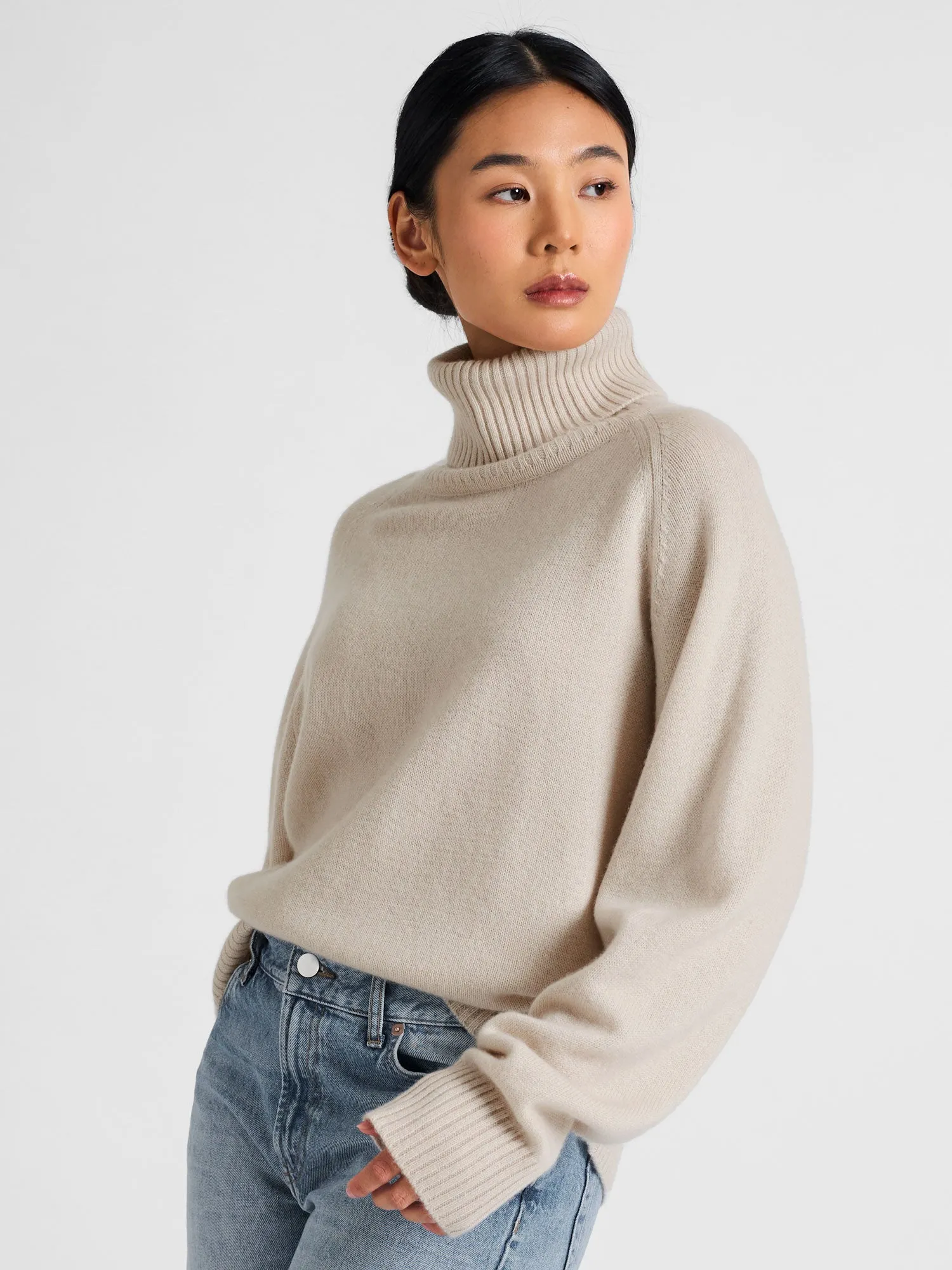 Cashmere sweater "Milano" - cream