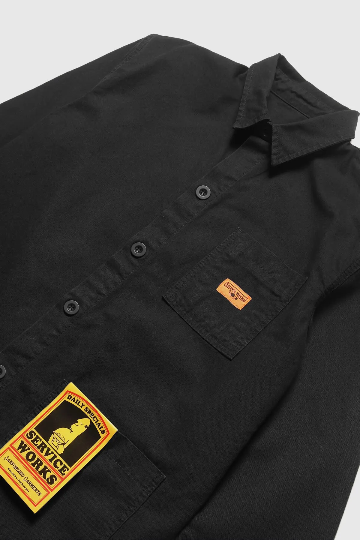 Classic Coverall Jacket - Black