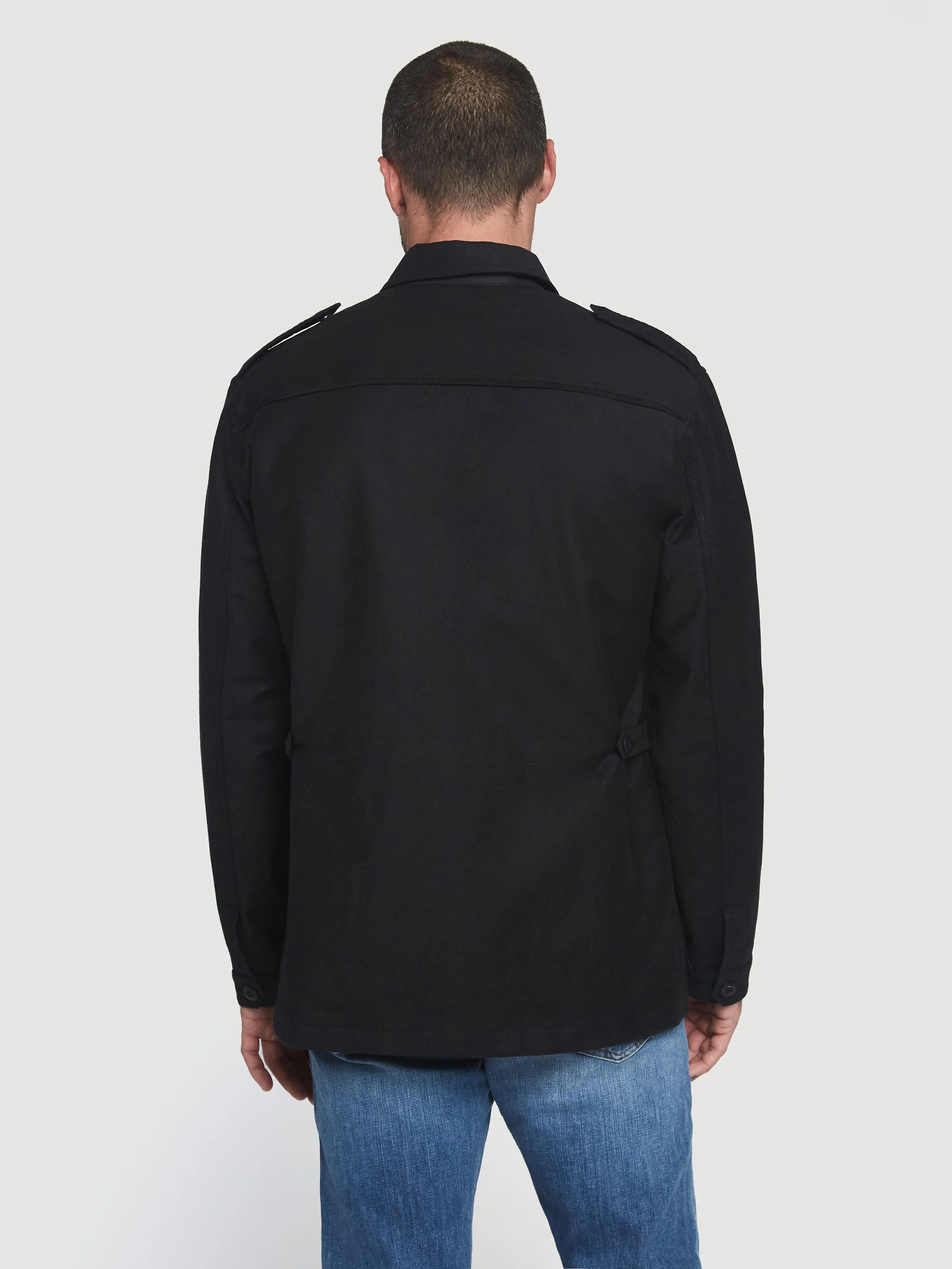 Convertible M65 Jacket -- Noir