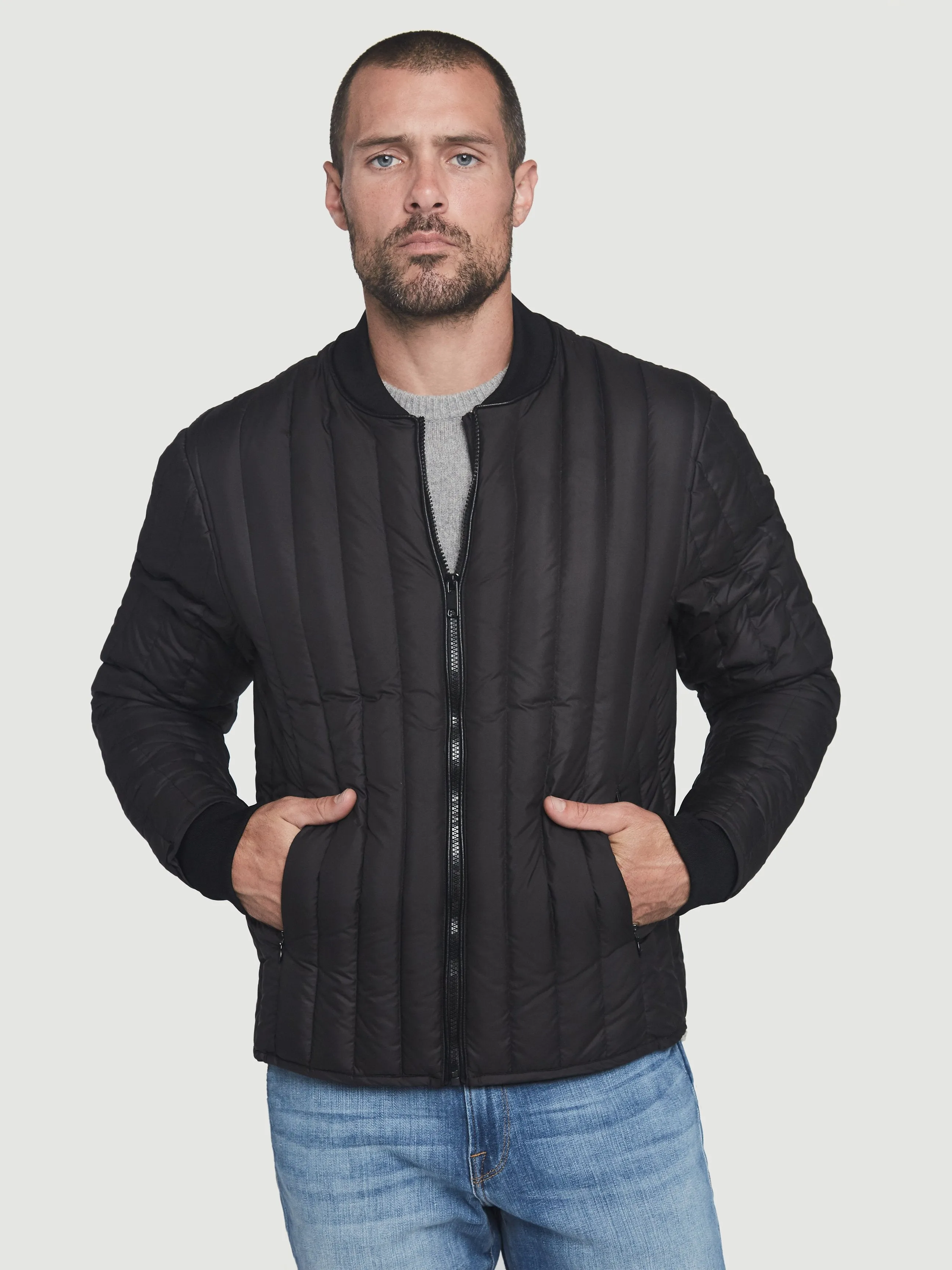 Convertible M65 Jacket -- Noir