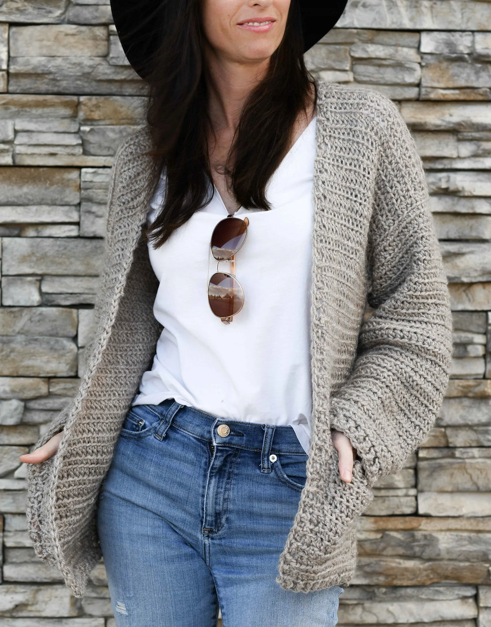 Crochet Kit - My Boyfriend Cardigan