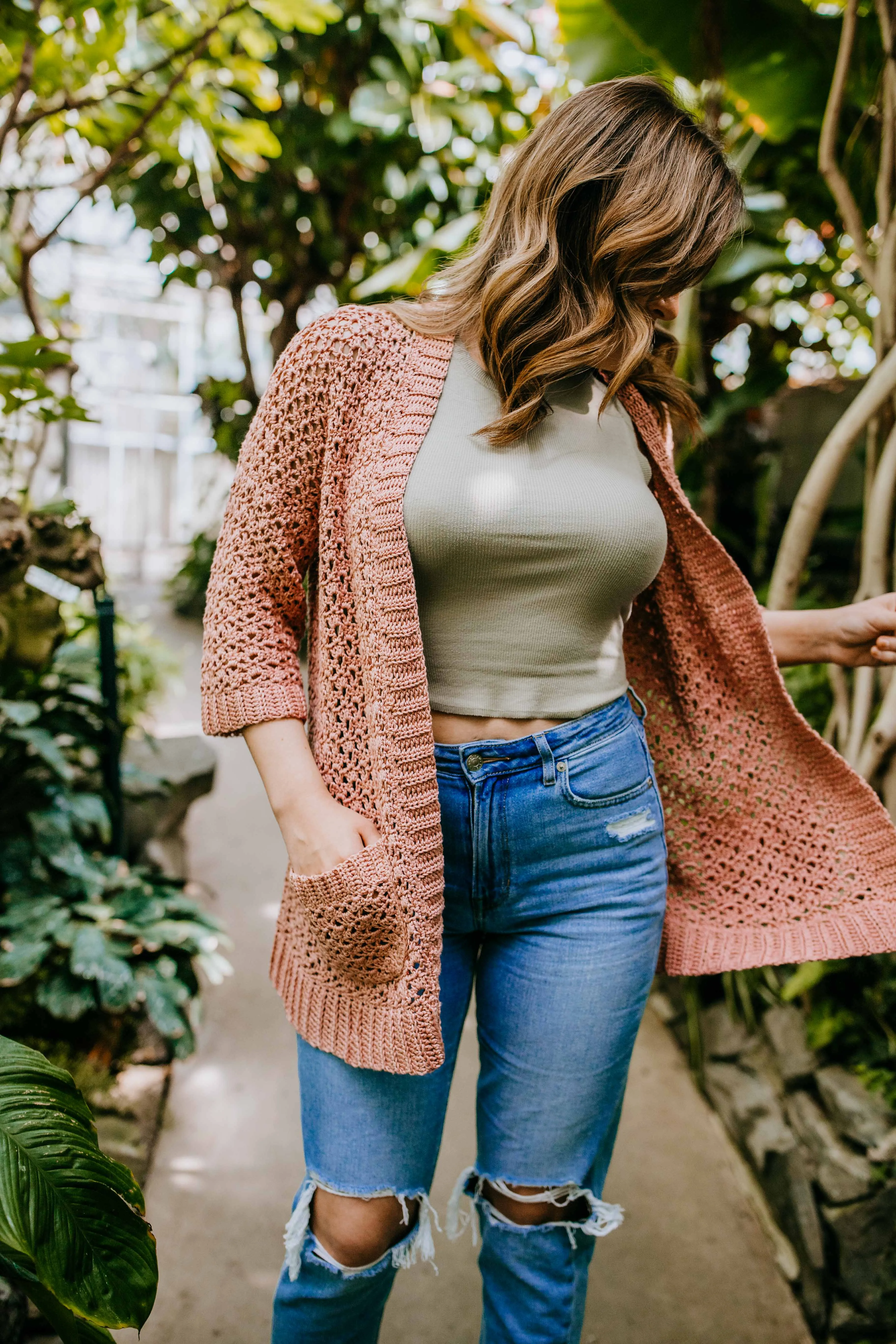 Crochet Kit - Summer Splendor Cardigan