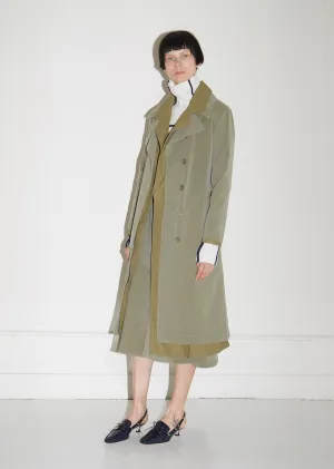 Devin Cotton Canvas Trench Coat