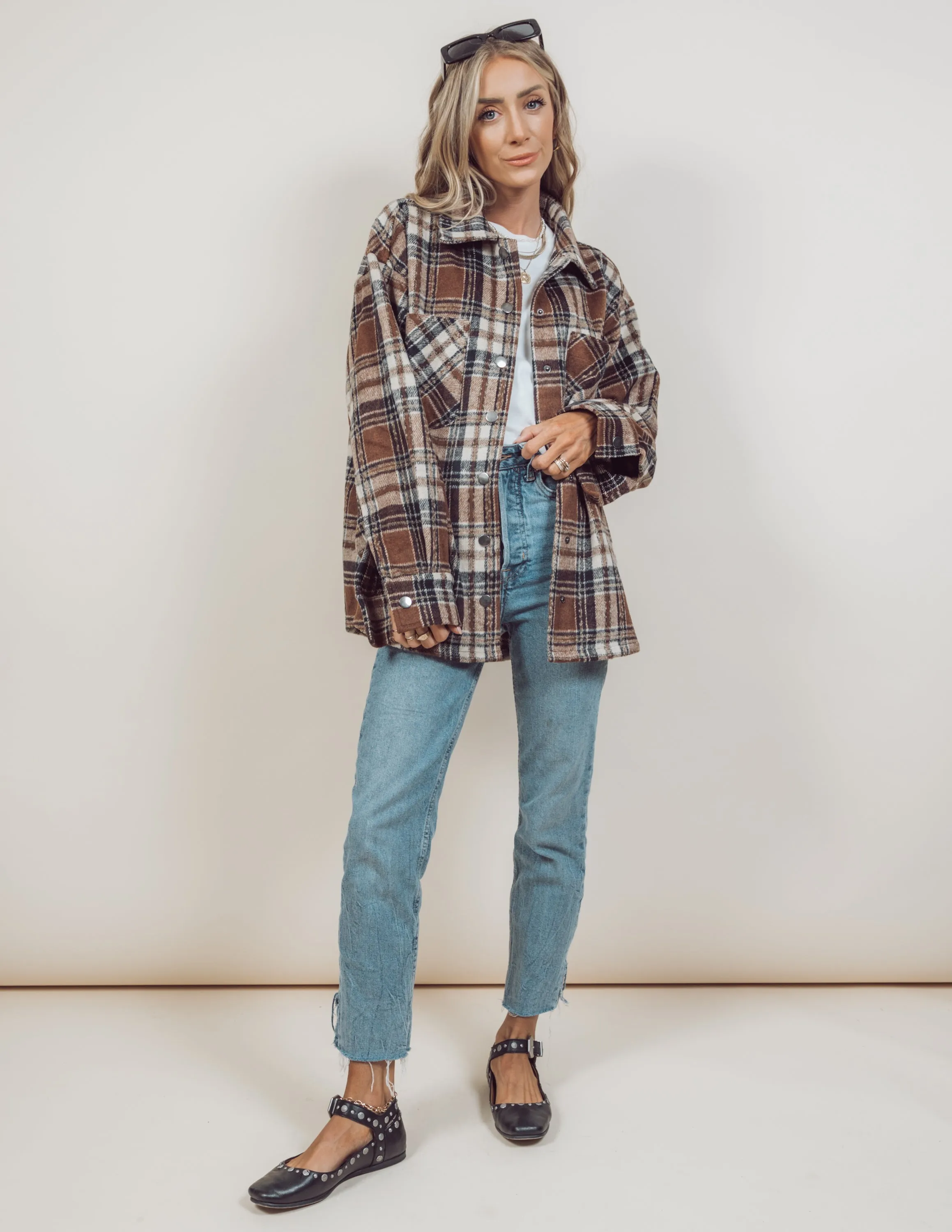 Elaine Plaid Overshirt