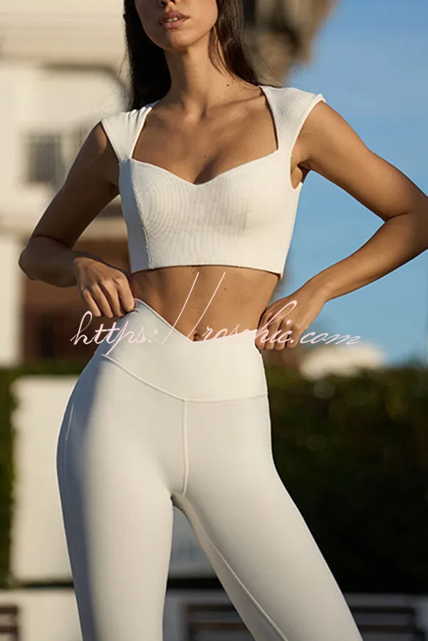 Elegant and Simple Yoga Sports Tank Top