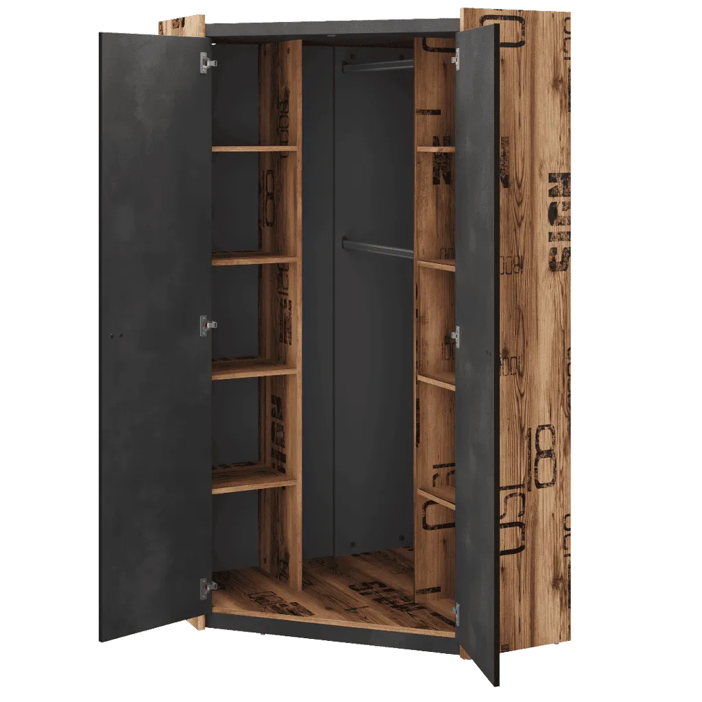 Fargo 17 Corner Wardrobe 97cm