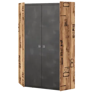 Fargo 17 Corner Wardrobe 97cm