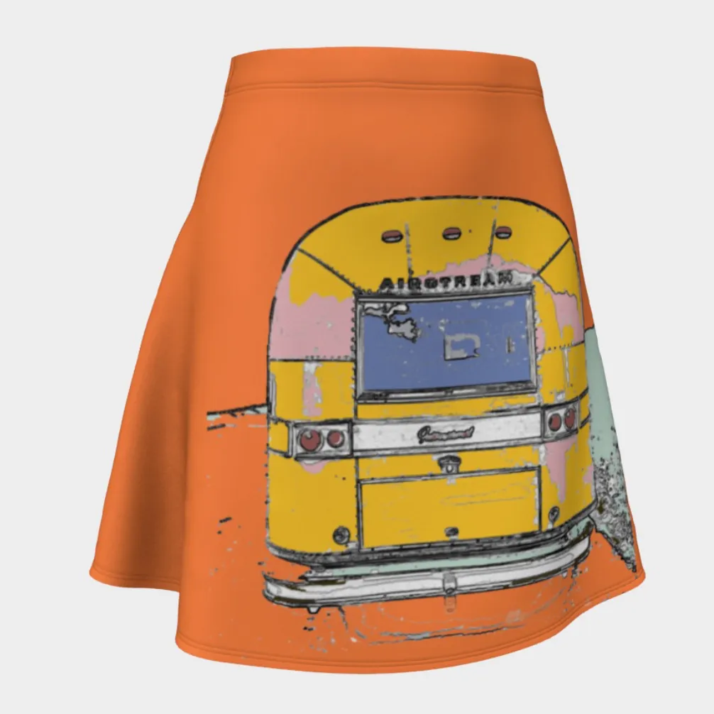 Flair skirt Airstream orange