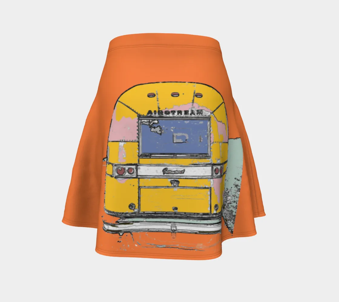 Flair skirt Airstream orange