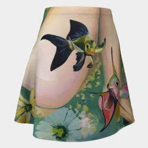 Flair skirt - fishies