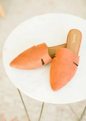 Hazel Suede Ballerina Mules - FINAL SALE