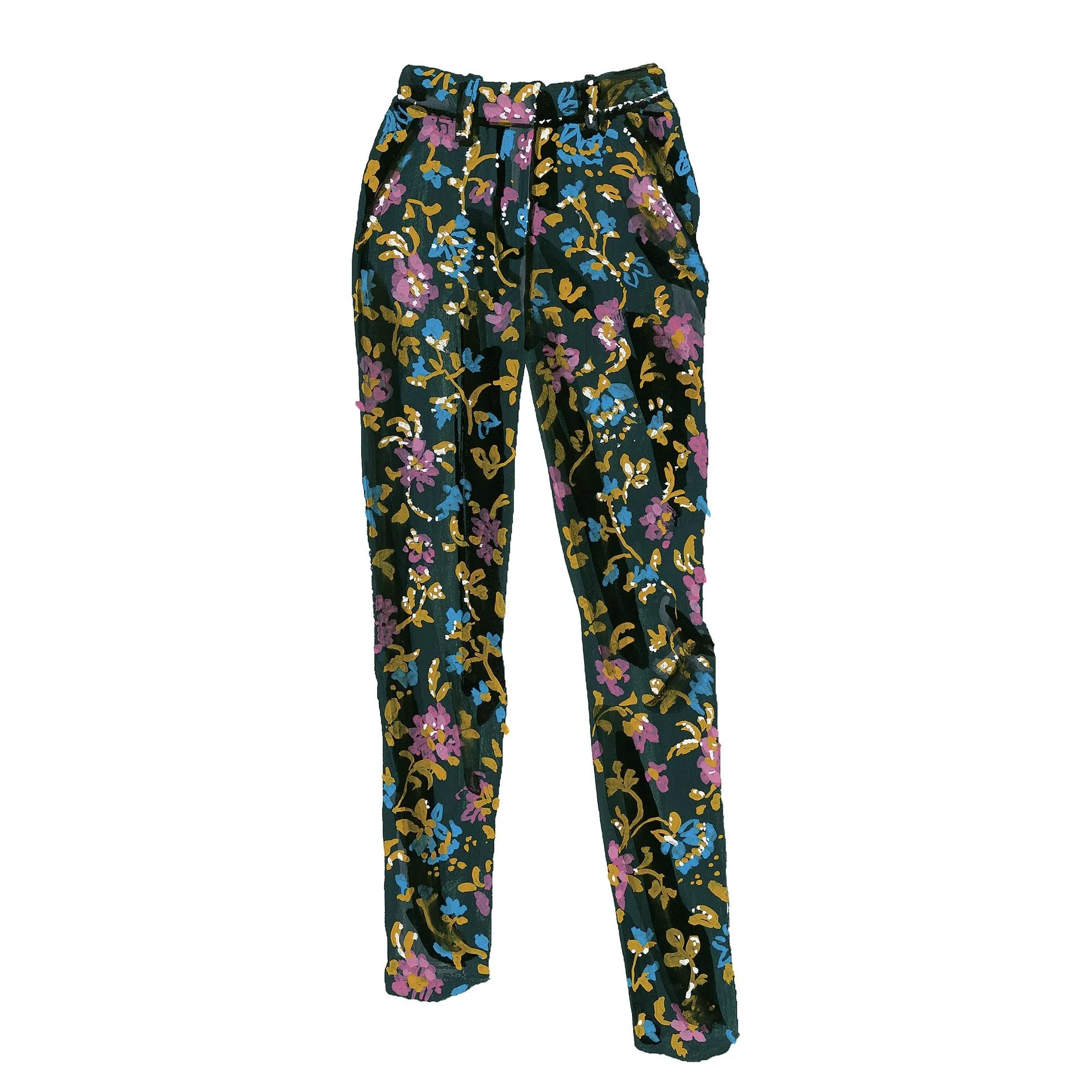 Jacquard Evening Trousers