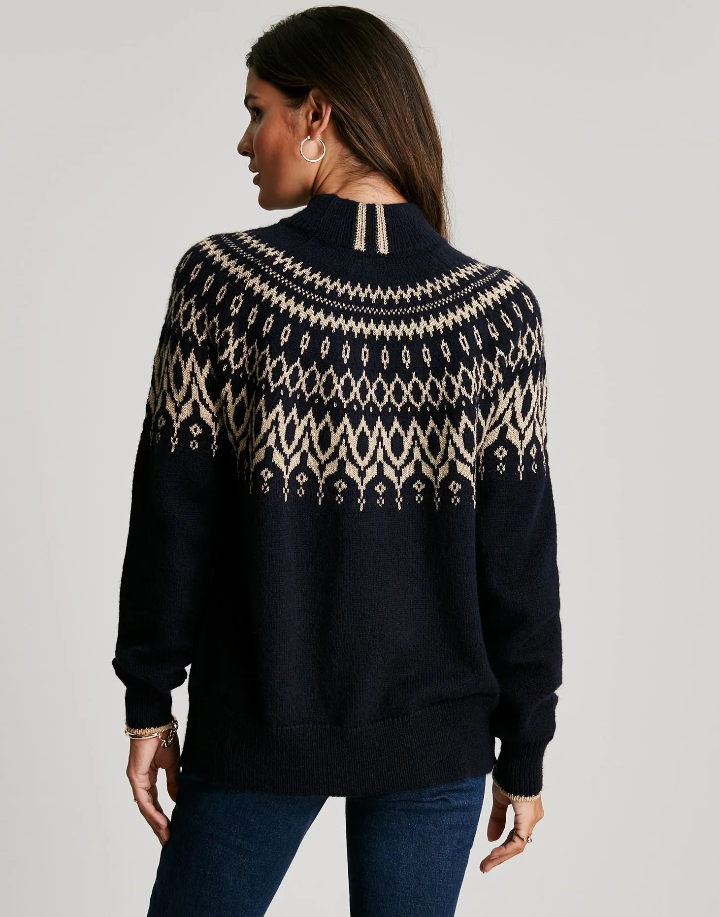 Joules | Elvie Embellished Fair Isle Sweater | Women's