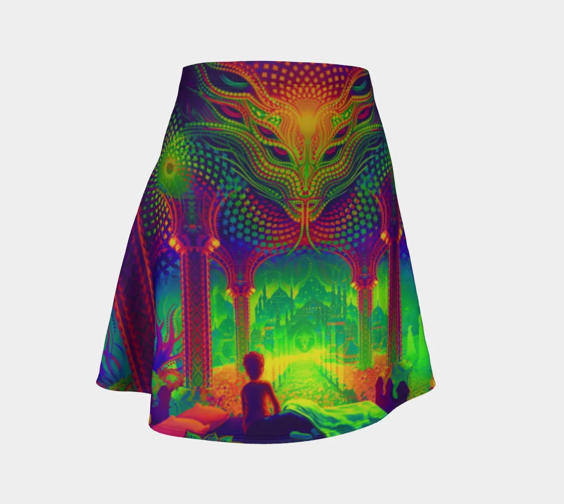 KARGYRAA | FLARE SKIRT | SALVIADROID