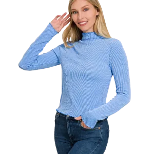 Lettuce Edge Long Sleeve Top