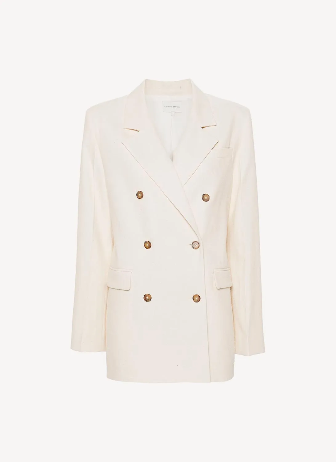 Loulou Studio - Blazer - White - Femme