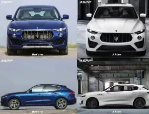 Maserati Levante to 2021 Trofeo Conversion Body Kit