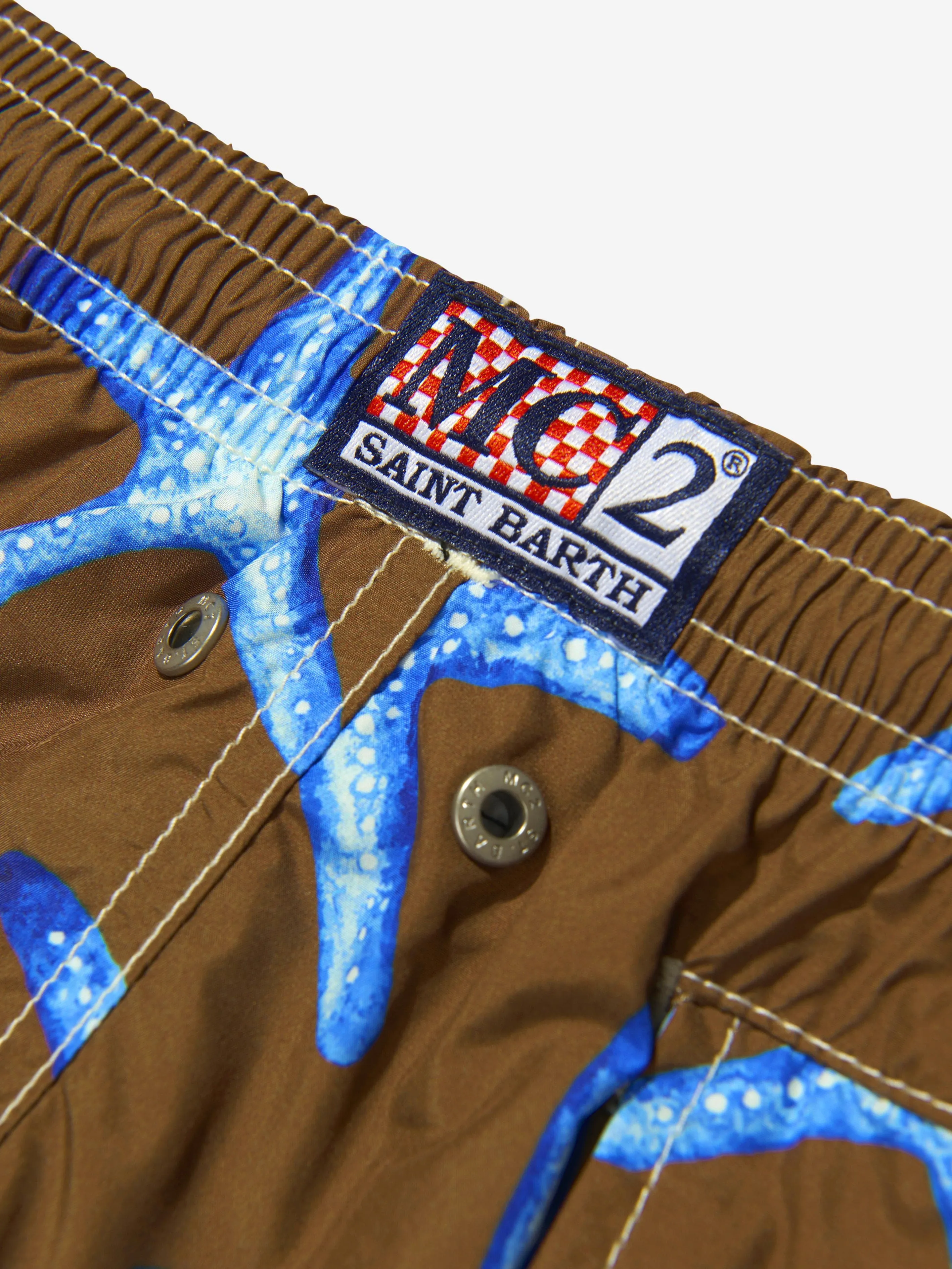 MC2 Saint Barth Boys Starfish Ultralight Swim Shorts