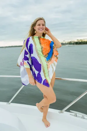 Mexican Sunset Party Poncho