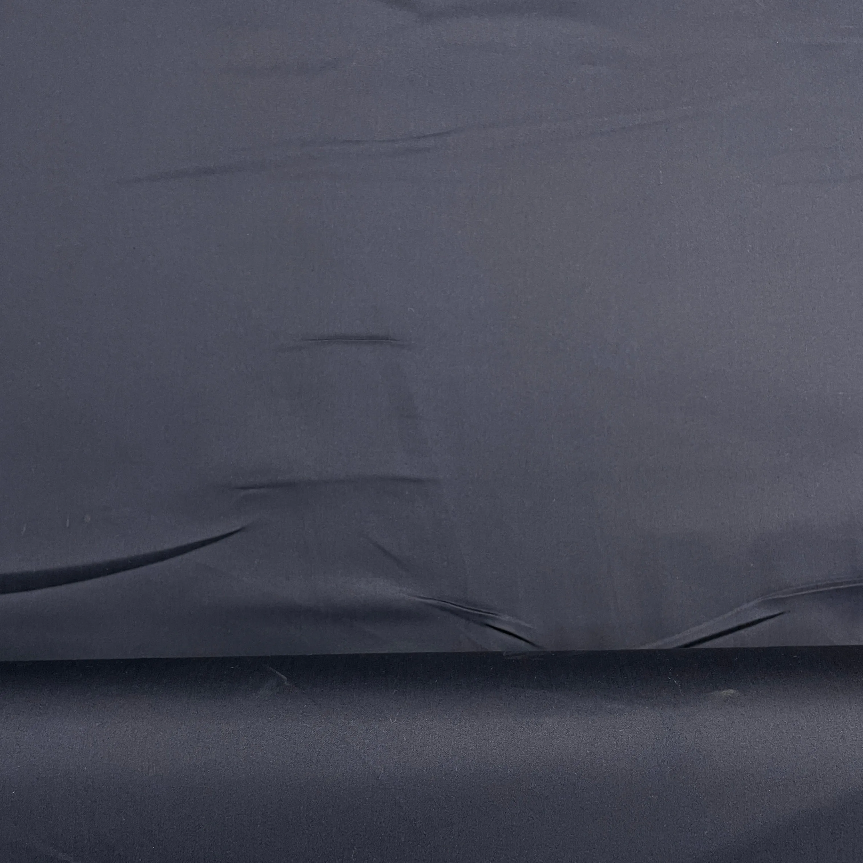 Navy Blue Solid Premium Cotton Satin Fabric