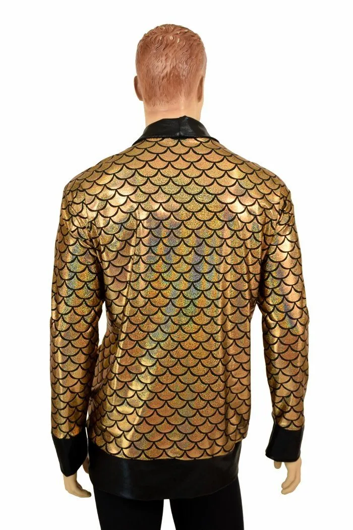 Not A Cardigan in Gold Dragon Scale