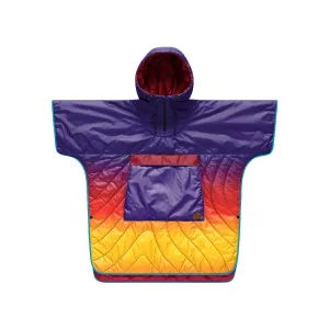 Original Puffy Poncho - Pyro Fade