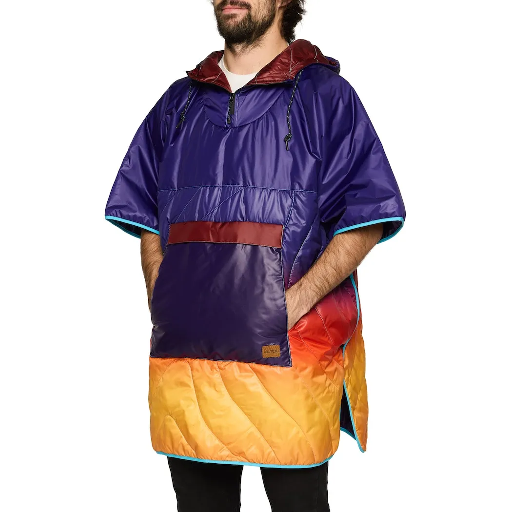 Original Puffy Poncho - Pyro Fade