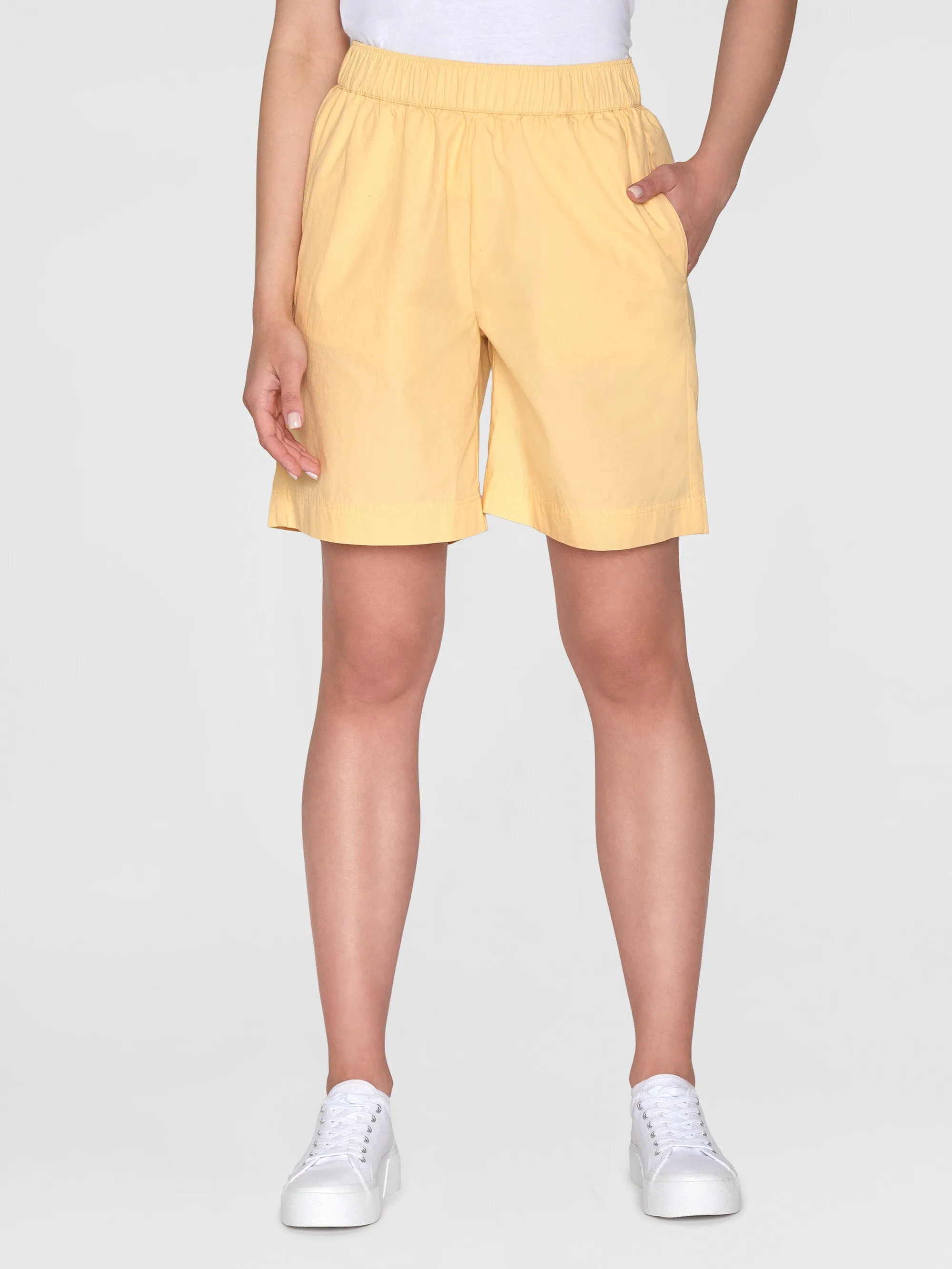 Poplin bermuda shorts - Impala