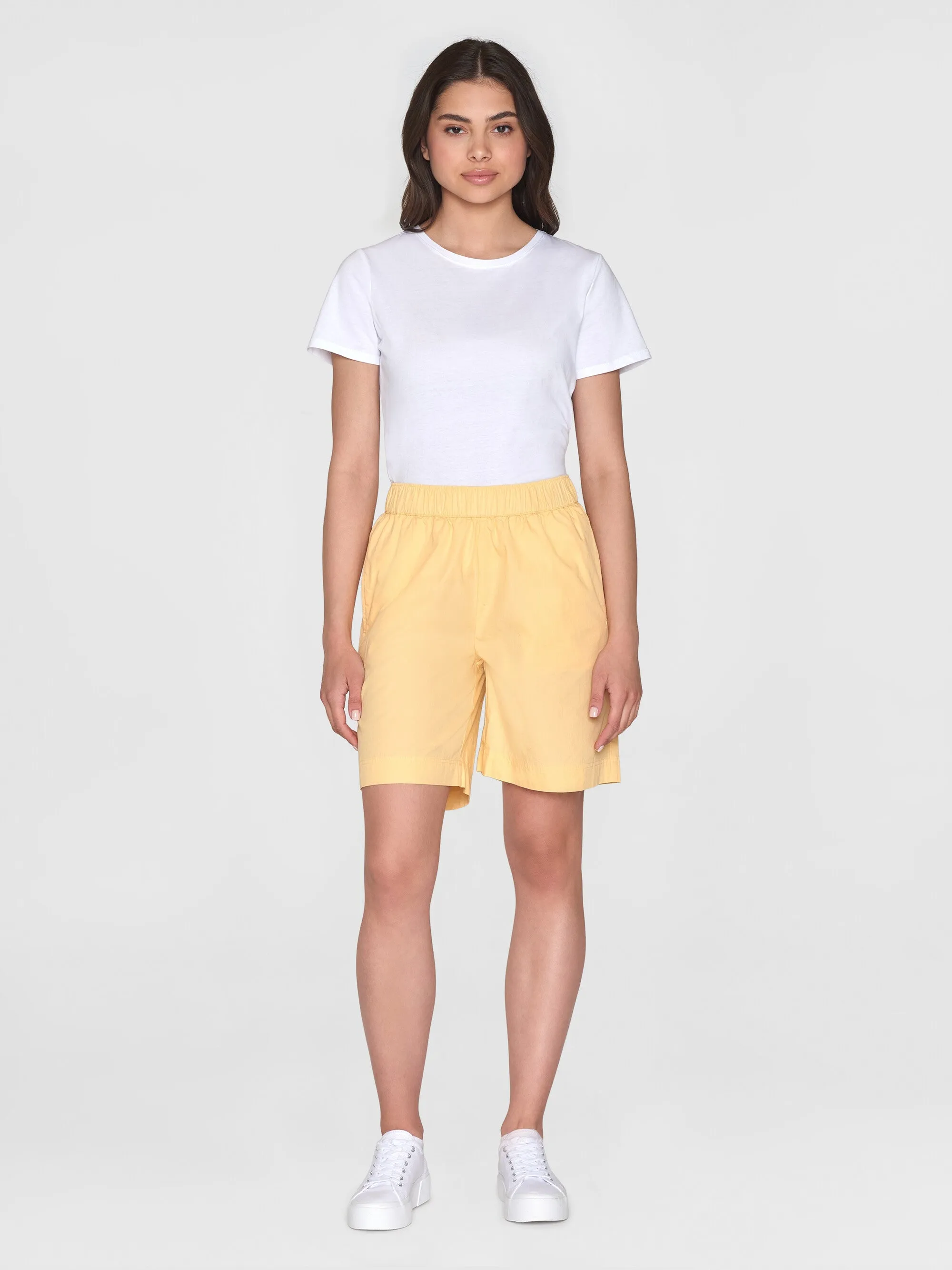 Poplin bermuda shorts - Impala