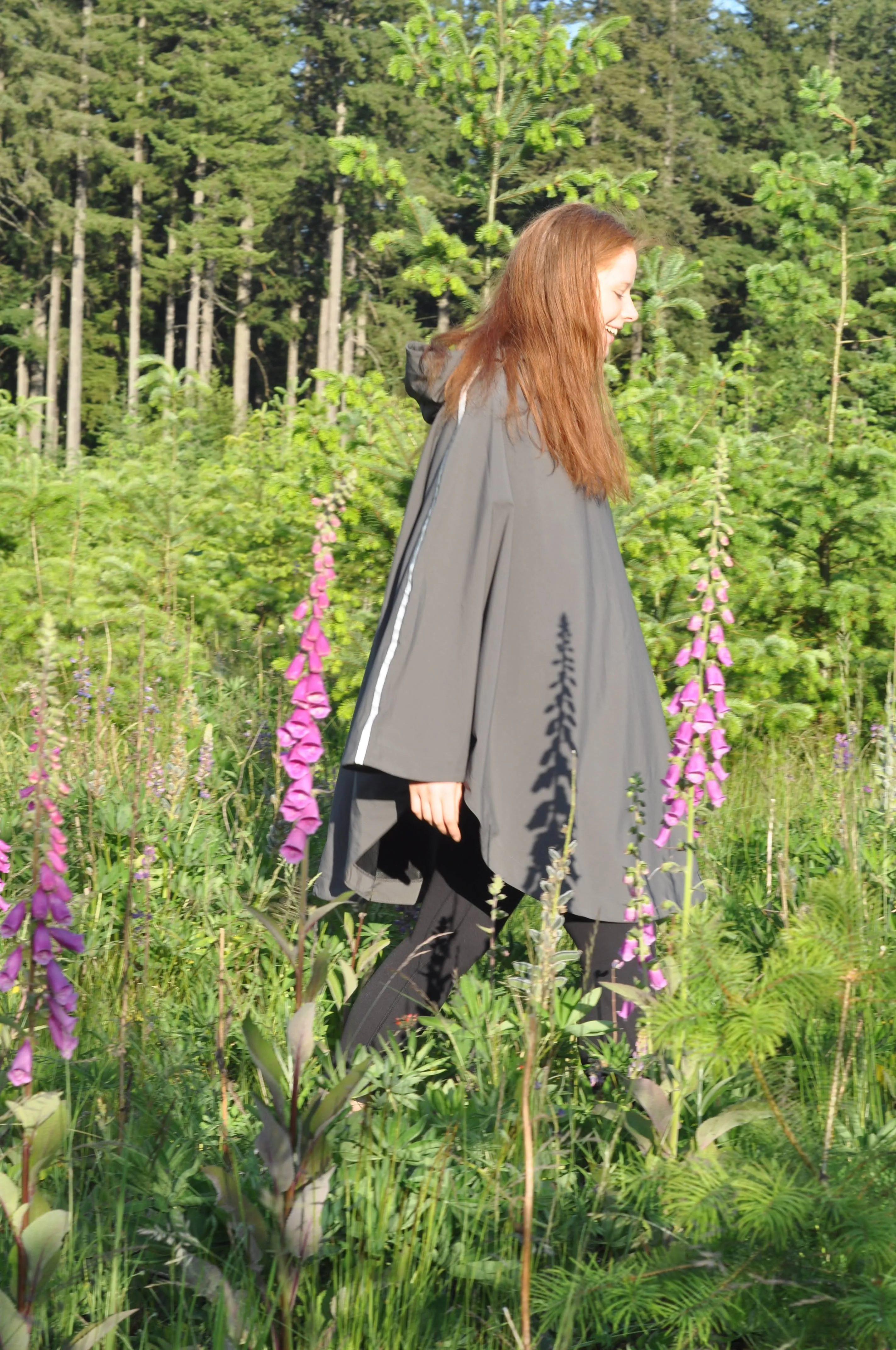 Rain Poncho - Charcoal (REG)