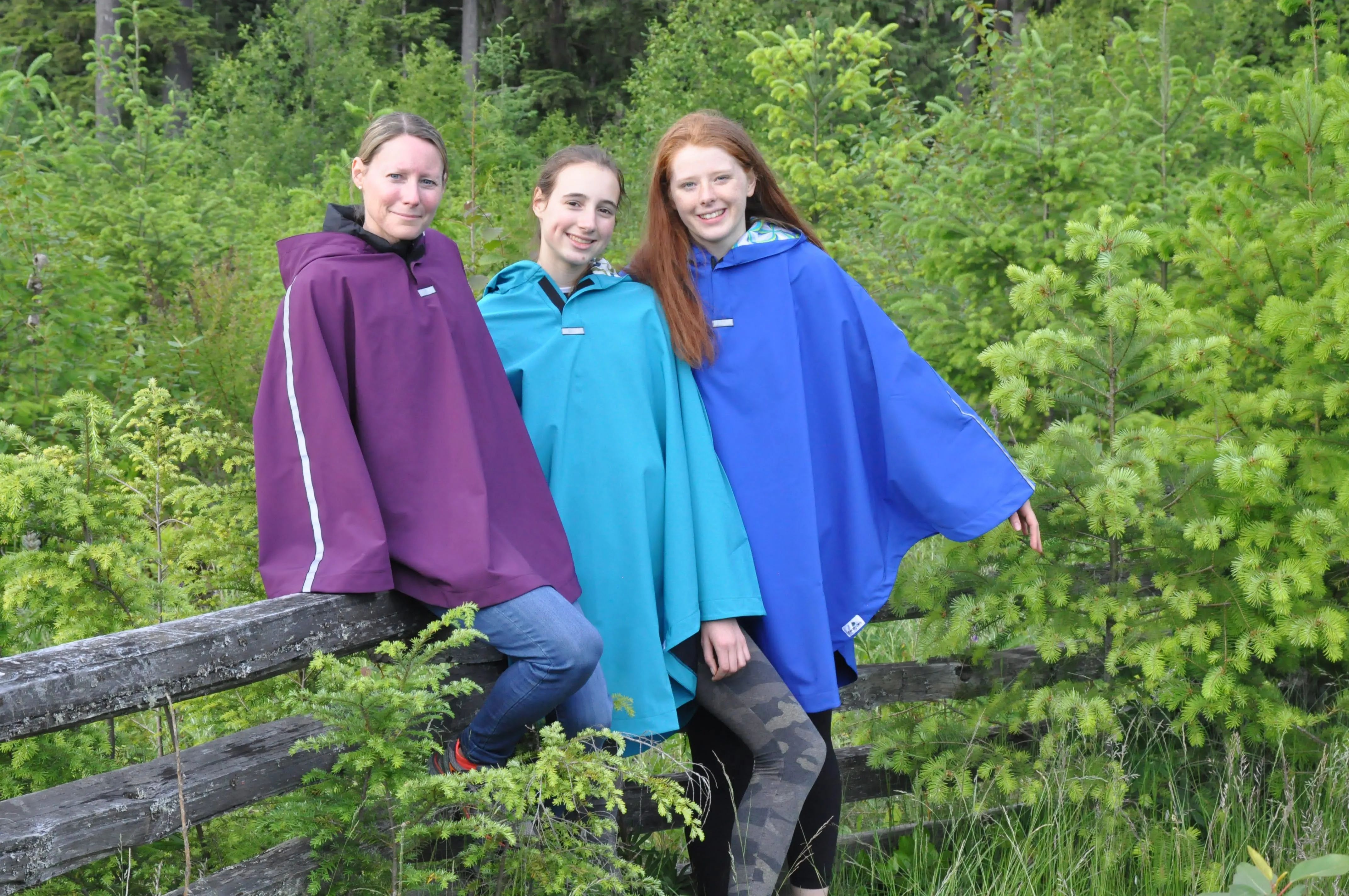 Rain Poncho - Cobalt Blue (TALL)