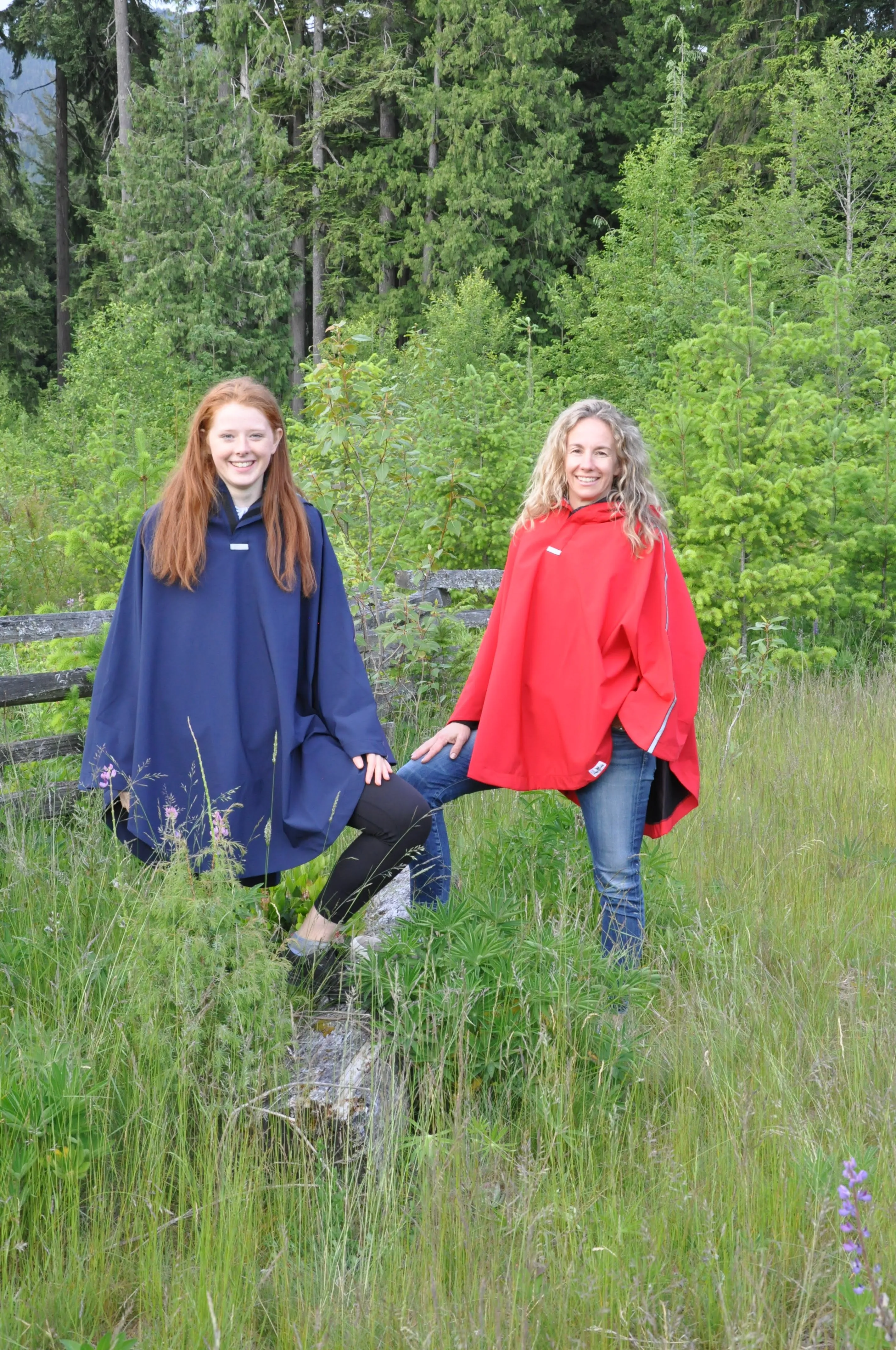 Rain Poncho - Navy (TALL)