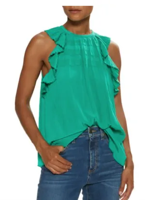 Ramy Brook Carmi Top Seagreen