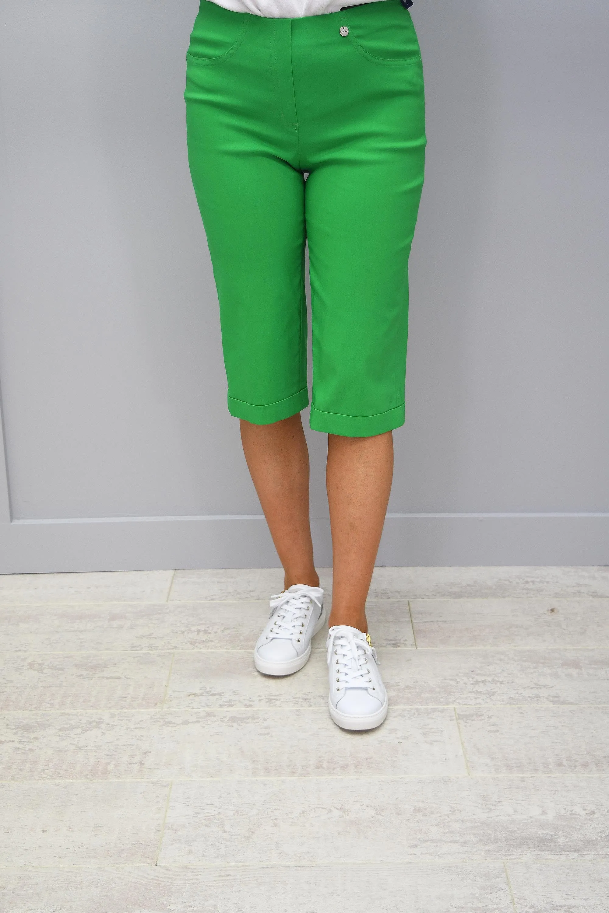 Robell Bella Emerald Green Shorts - 51625 5499 820