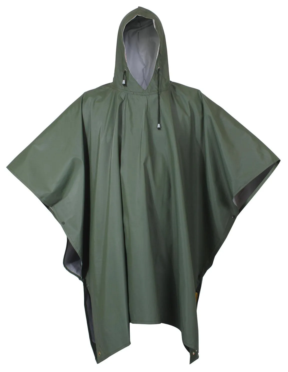 Rubberized Rainwear Poncho