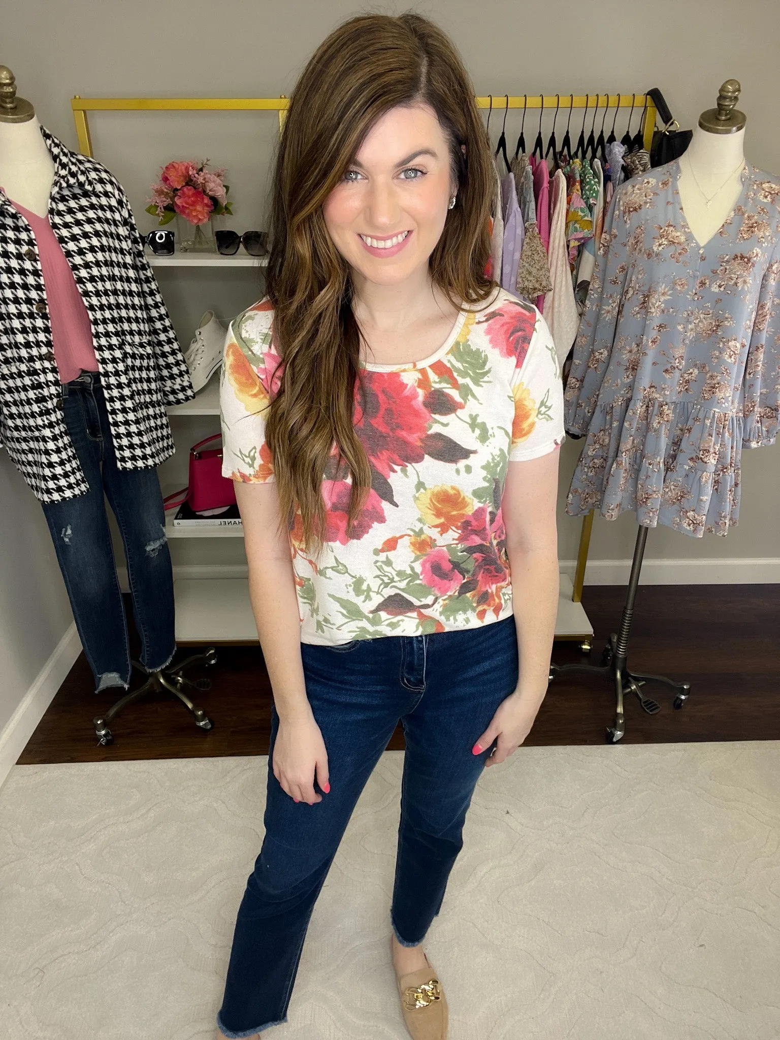 SALE! *BIRTHDAY DOORBUSTER* Julissa Floral Tee