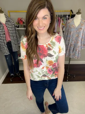 SALE! *BIRTHDAY DOORBUSTER* Julissa Floral Tee