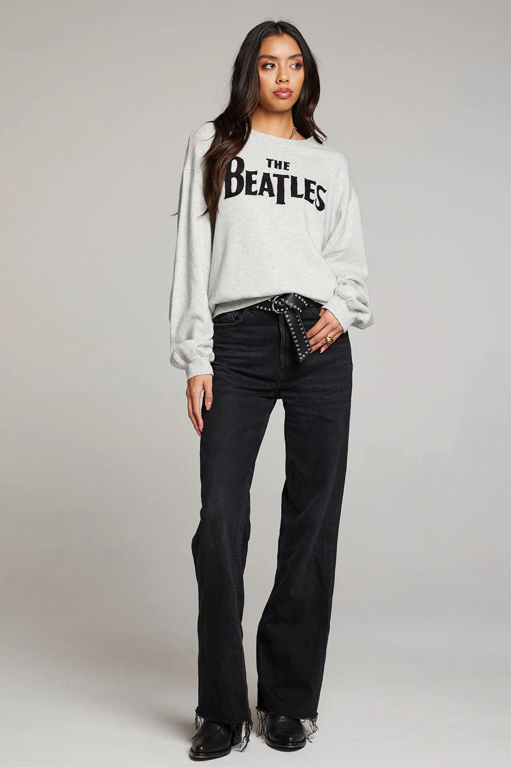 The Beatles Classic Logo Pullover