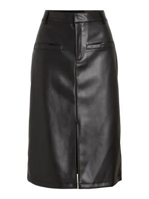 VISAVIN Midi Skirt - Black